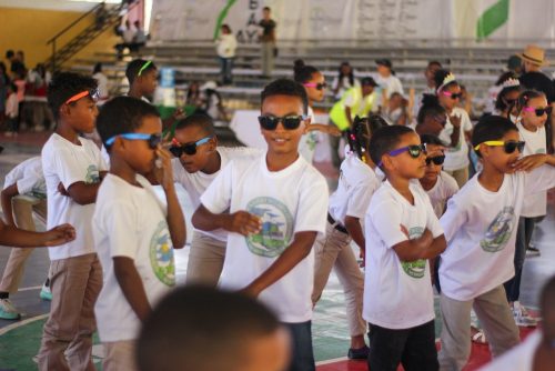 Campamento sembrado lecto-escritura y medio ambiente.